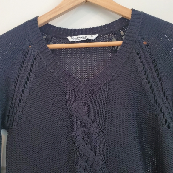 Bluenotes Fancy Knit Sweater - Picture 4 of 6